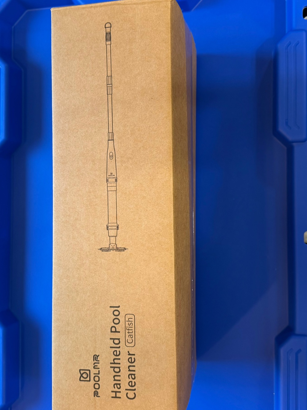 Handheld Pool Cleaner - Brown